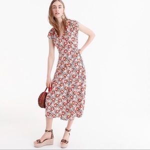 J crew mercantile wrap dress